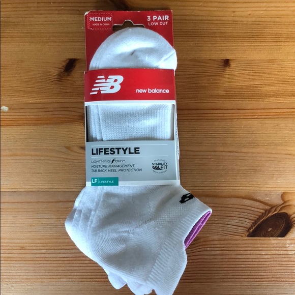new balance low cut socks